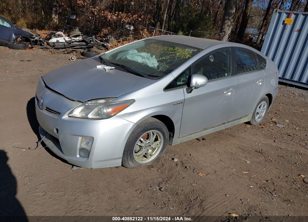 2011 TOYOTA PRIUS TWO VIN: JTDKN3DU4B5308562