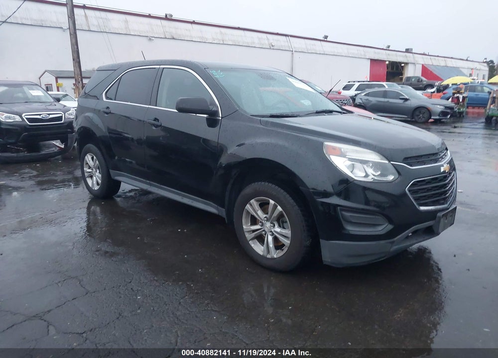 2016 CHEVROLET EQUINOX LS VIN: 2GNALBEK1G6145607