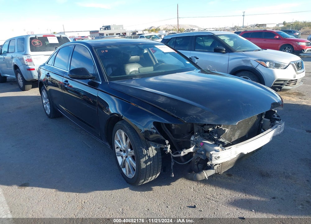 2013 AUDI A6 2.0T PREMIUM PLUS VIN: WAUDFAFCXDN145561
