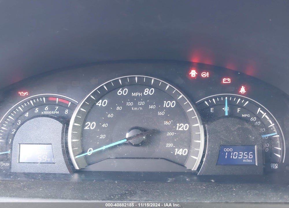 2013 TOYOTA CAMRY LE VIN: 4T1BF1FK2DU219137