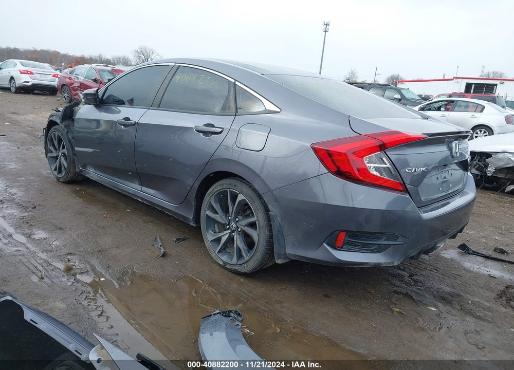 2020 HONDA CIVIC SPORT VIN: 2HGFC2F85LH534803