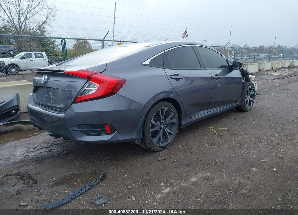2020 HONDA CIVIC SPORT VIN: 2HGFC2F85LH534803