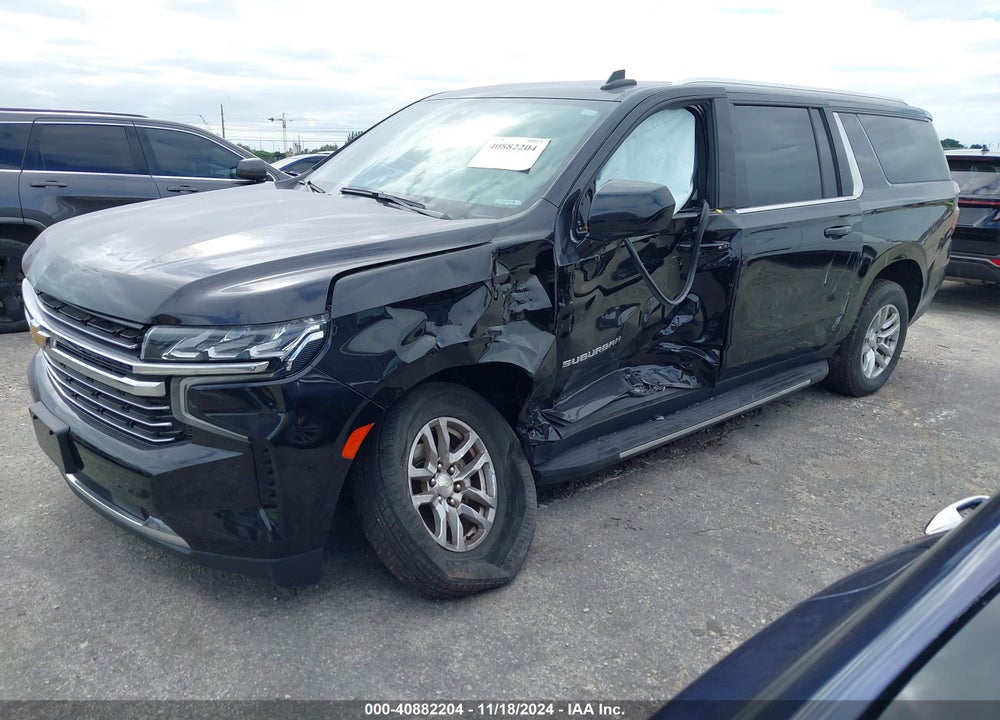 2021 CHEVROLET SUBURBAN 4WD LT VIN: 1GNSKCKD2MR261997
