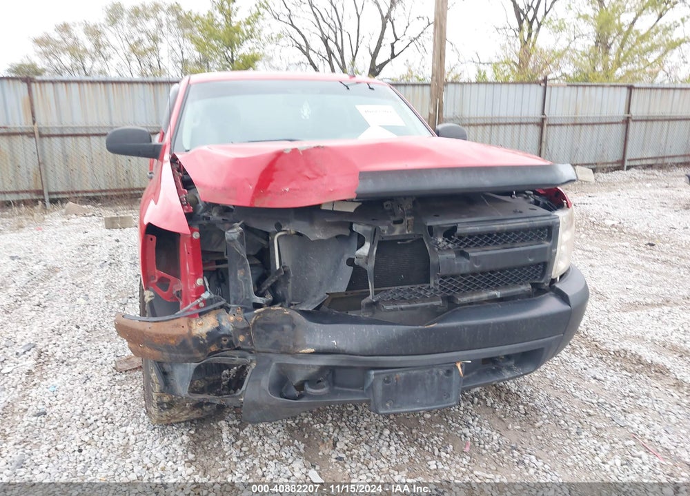 2007 CHEVROLET SILVERADO 1500 WORK TRUCK VIN: 1GCEK14C57Z566123