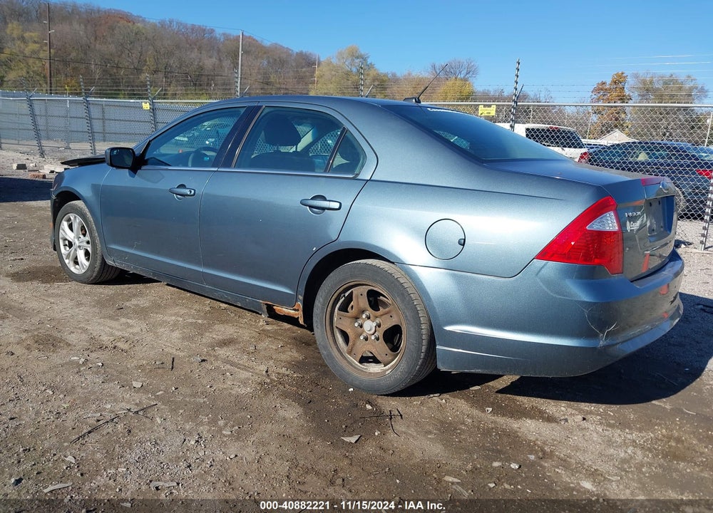 2012 FORD FUSION SE VIN: 3FAHP0HA7CR123378