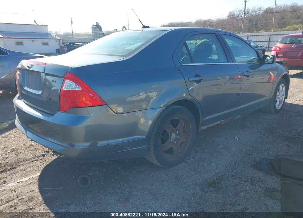2012 FORD FUSION SE VIN: 3FAHP0HA7CR123378