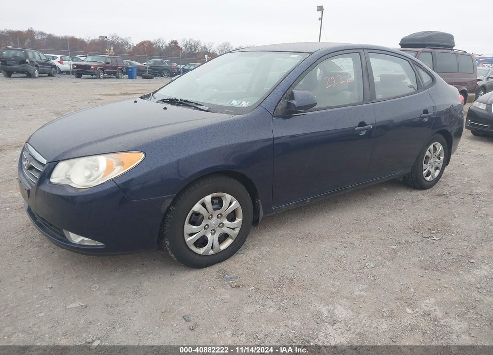 2009 HYUNDAI ELANTRA GLS VIN: KMHDU46D99U792545