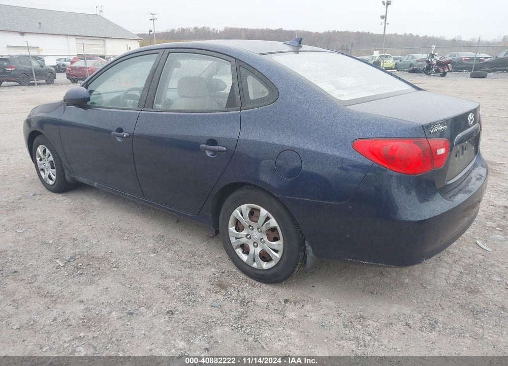 2009 HYUNDAI ELANTRA GLS VIN: KMHDU46D99U792545