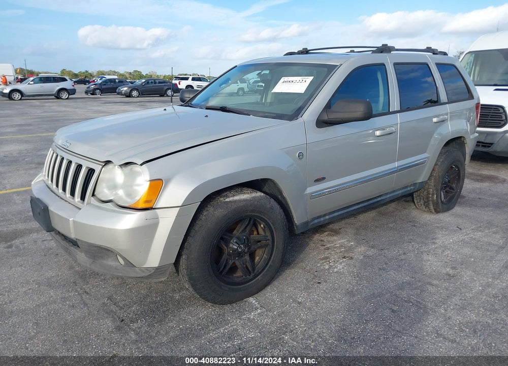 2008 JEEP GRAND CHEROKEE LAREDO VIN: 1J8HR48M68C222813