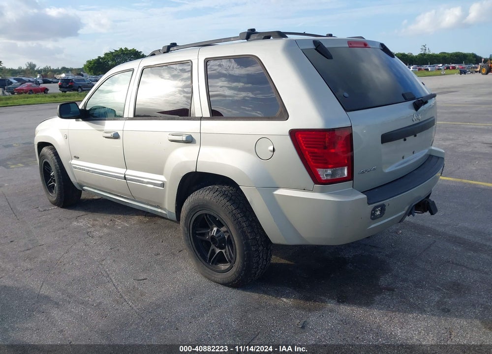 2008 JEEP GRAND CHEROKEE LAREDO VIN: 1J8HR48M68C222813