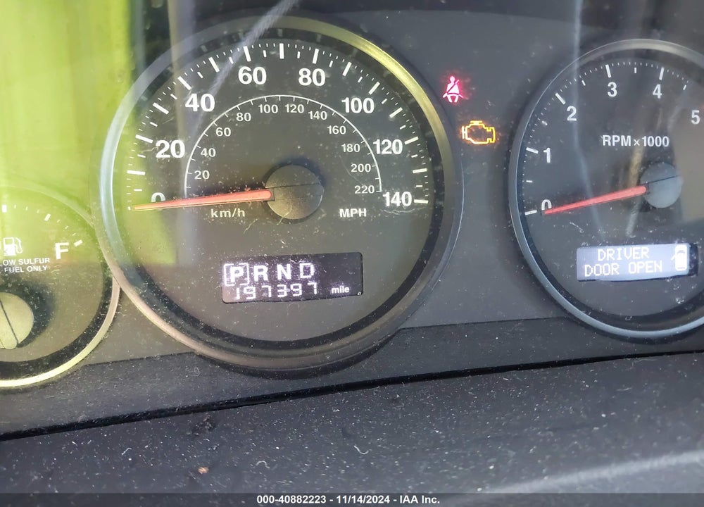 2008 JEEP GRAND CHEROKEE LAREDO VIN: 1J8HR48M68C222813