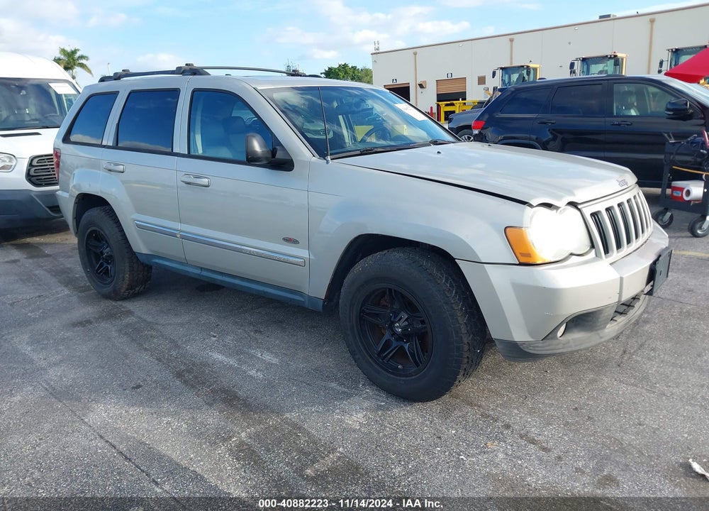 2008 JEEP GRAND CHEROKEE LAREDO VIN: 1J8HR48M68C222813