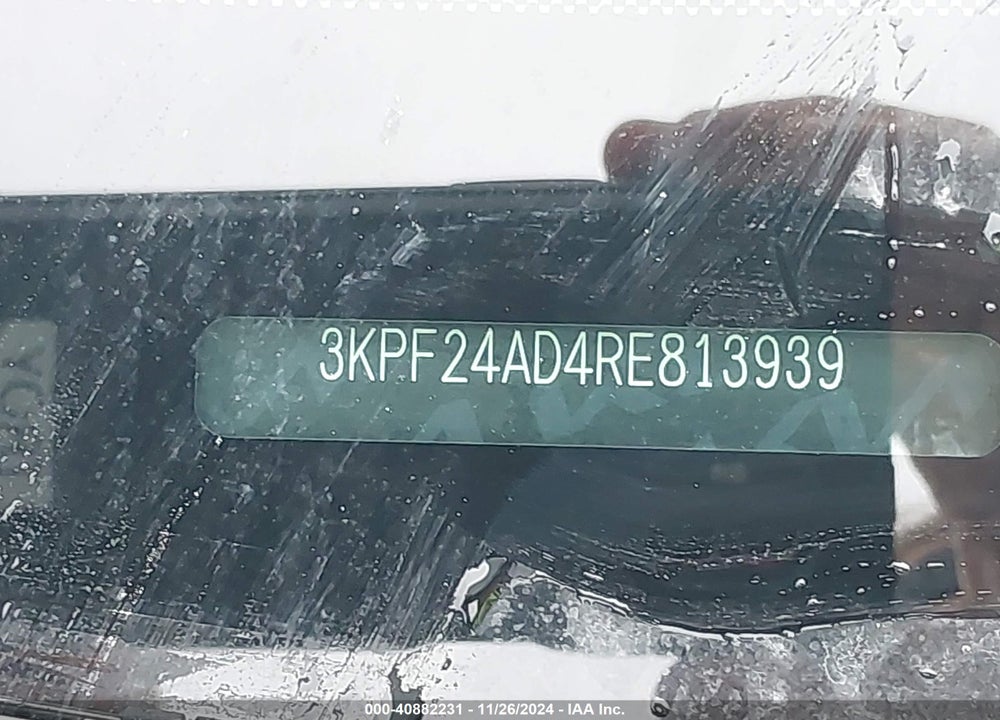 2024 KIA FORTE LXS VIN: 3KPF24AD4RE813939