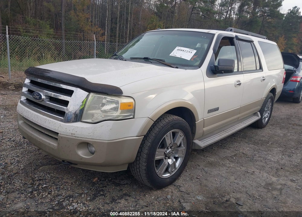 2008 FORD EXPEDITION EL EDDIE BAUER/KING RANCH VIN: 1FMFK18568LA39370