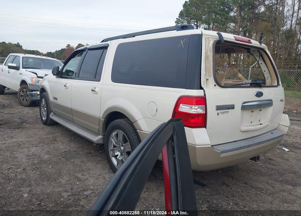 2008 FORD EXPEDITION EL EDDIE BAUER/KING RANCH VIN: 1FMFK18568LA39370