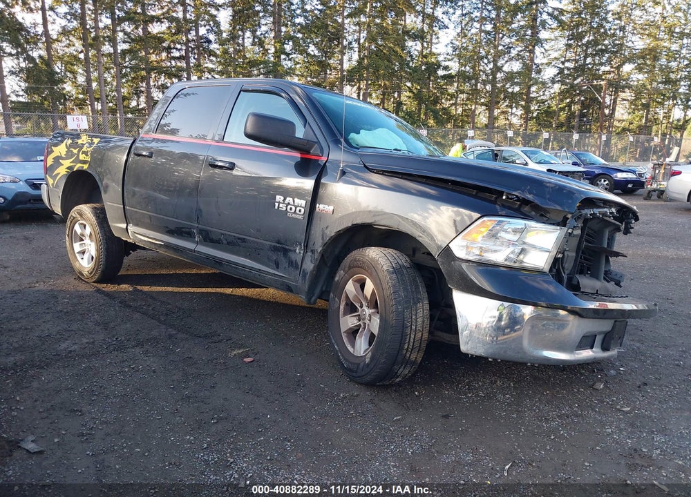 2019 RAM 1500 CLASSIC SLT 4X4 5'7 BOX VIN: 1C6RR7LT2KS527578