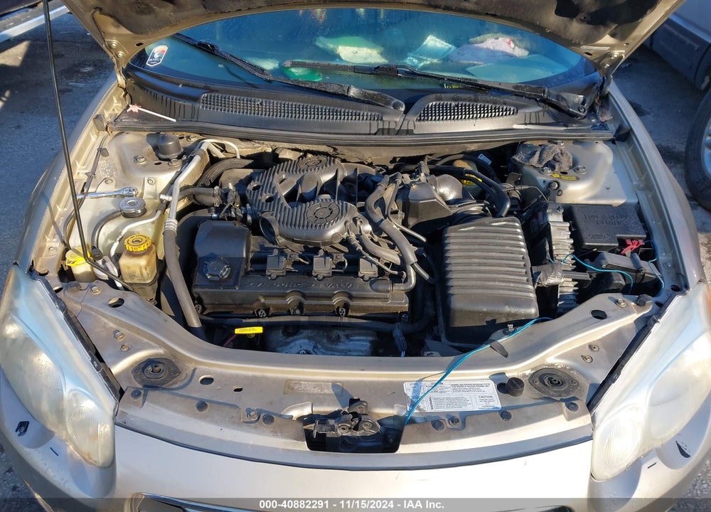 2004 CHRYSLER SEBRING LX VIN: 1C3EL46R04N184542