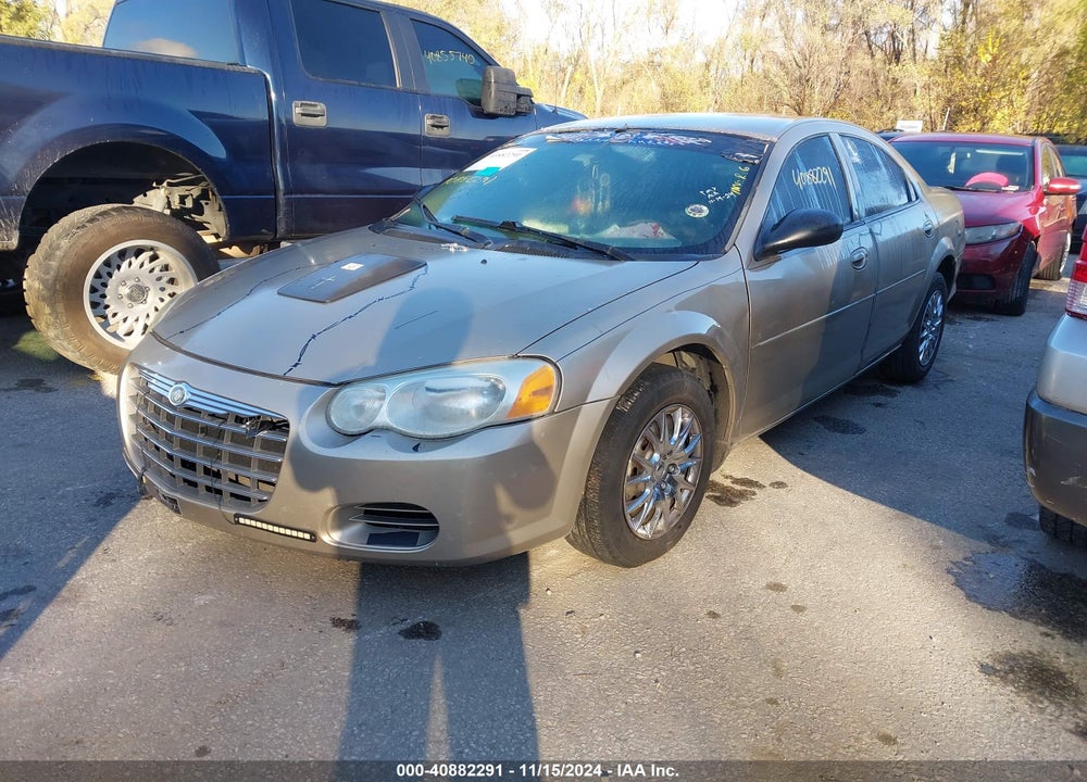 2004 CHRYSLER SEBRING LX VIN: 1C3EL46R04N184542