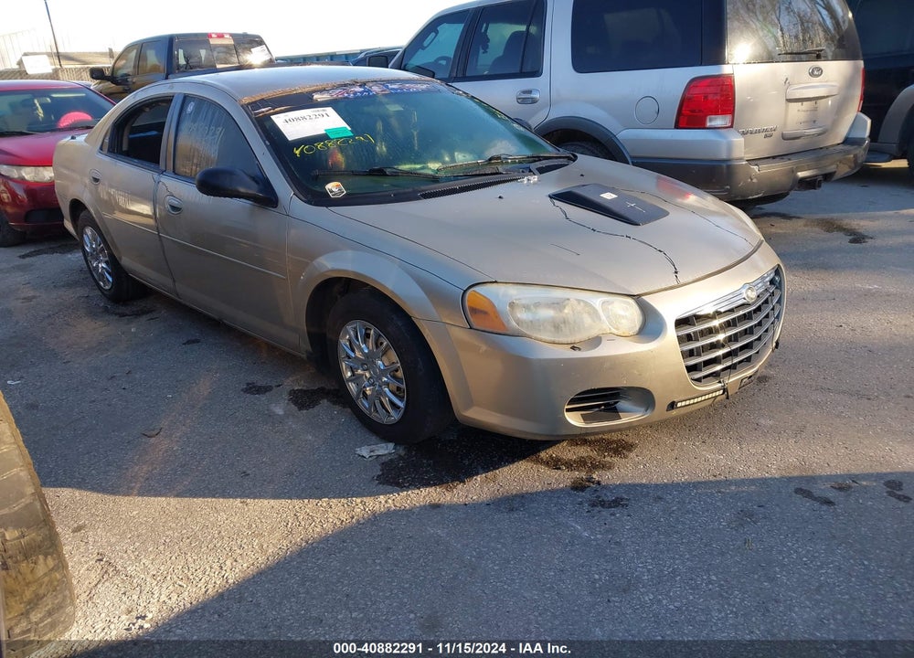 2004 CHRYSLER SEBRING LX VIN: 1C3EL46R04N184542
