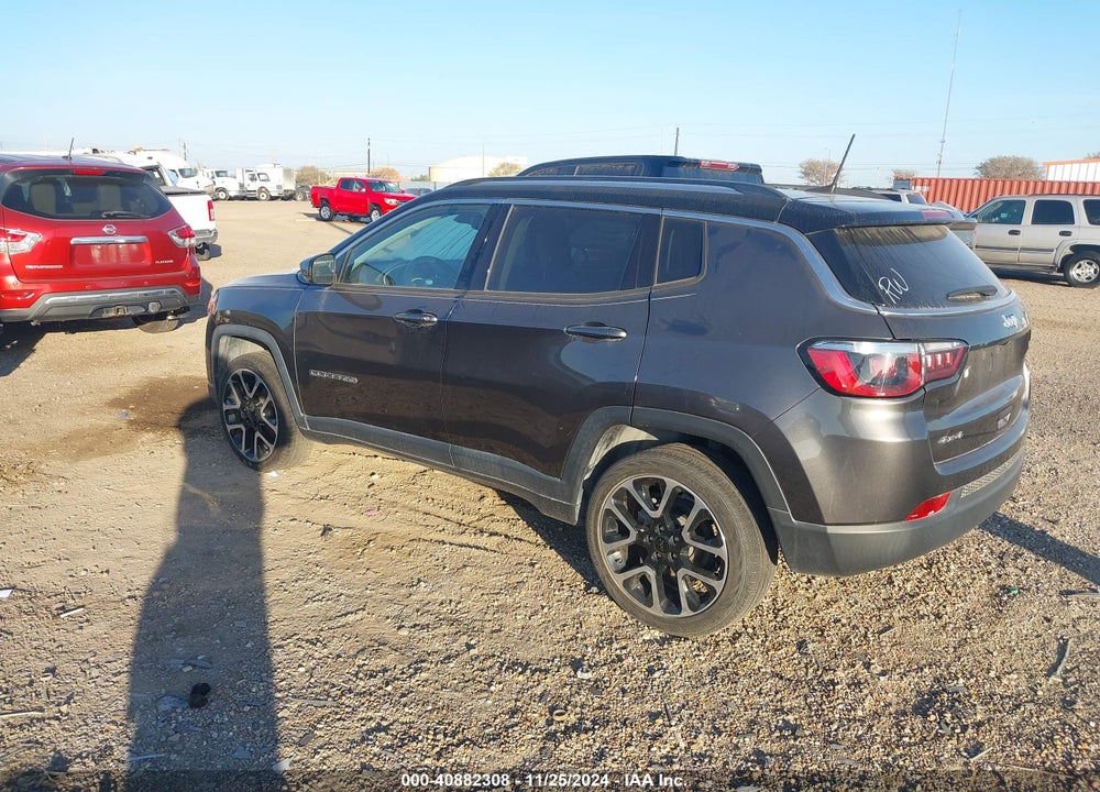 2019 JEEP COMPASS LIMITED 4X4 VIN: 3C4NJDCB9KT656629