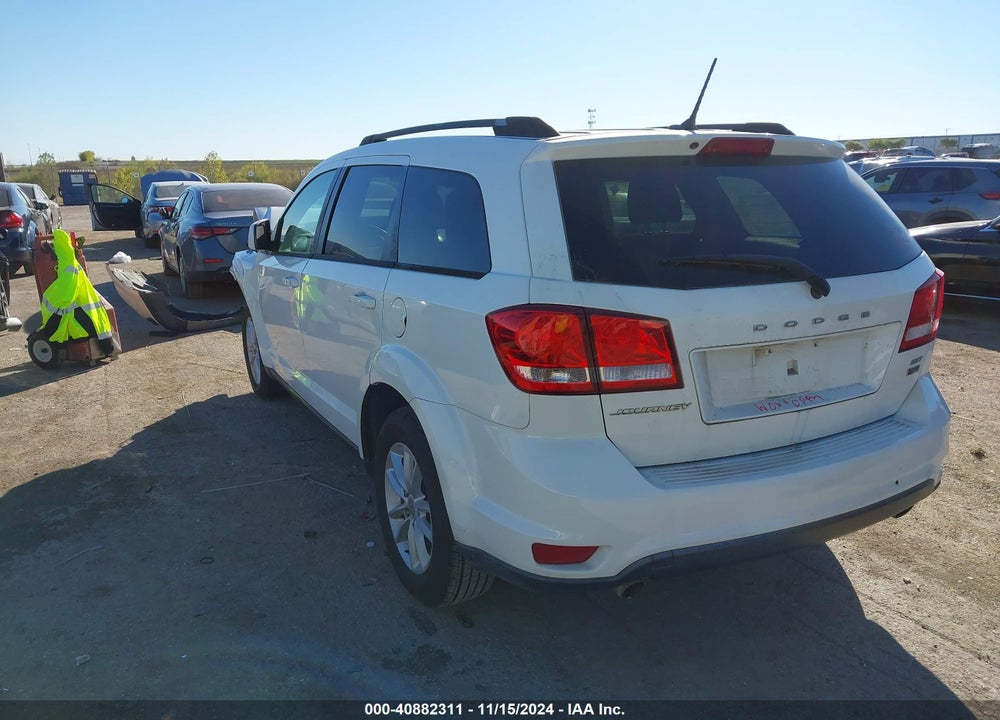 2014 DODGE JOURNEY SXT VIN: 3C4PDCBG5ET192007