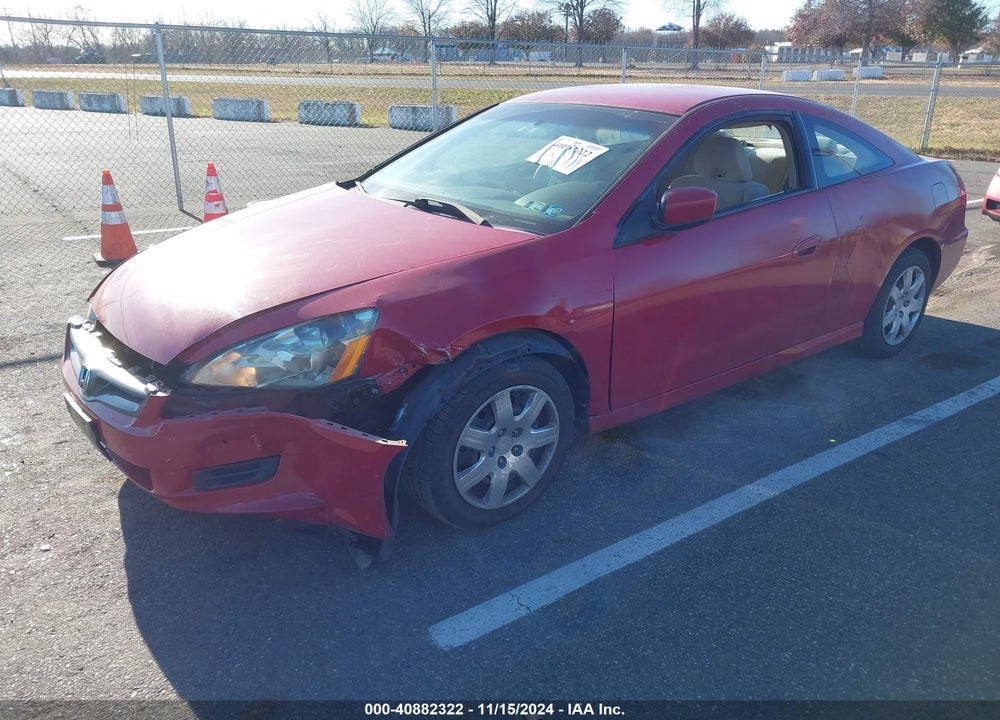 2007 HONDA ACCORD 2.4 LX VIN: 1HGCM72307A014116