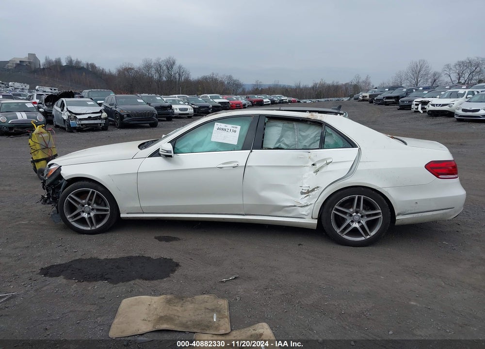 2014 MERCEDES-BENZ E VIN: WDDHF8JB9EA889128