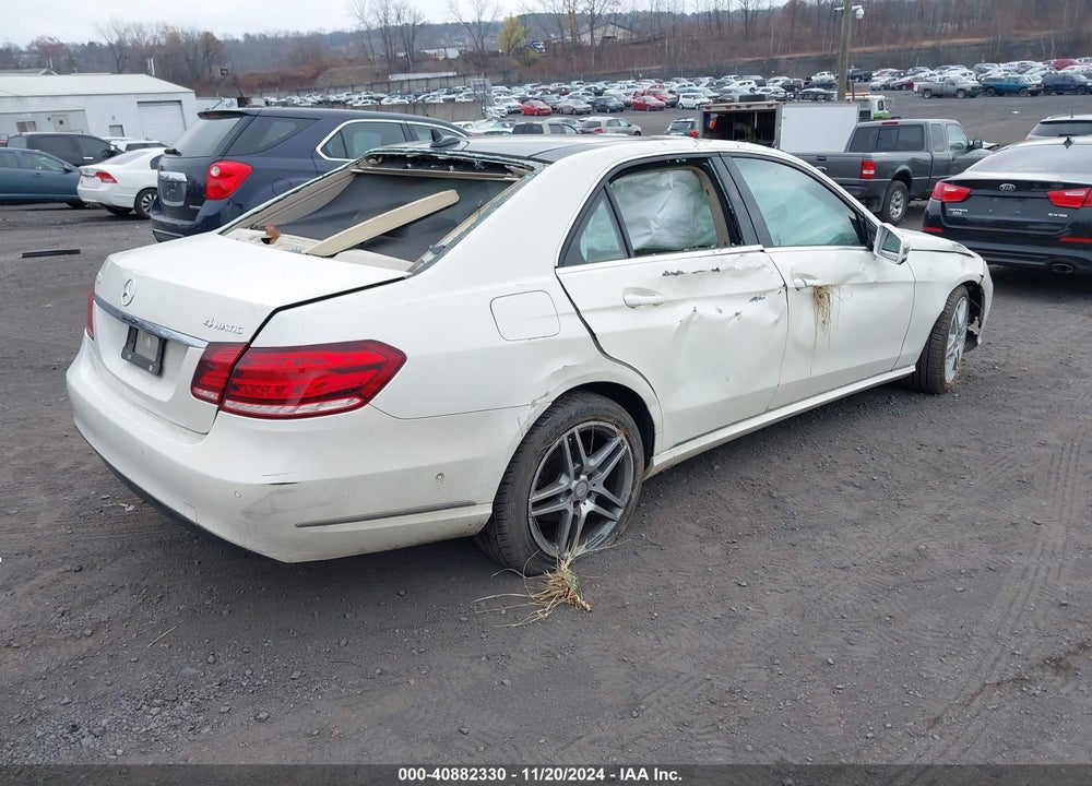 2014 MERCEDES-BENZ E VIN: WDDHF8JB9EA889128