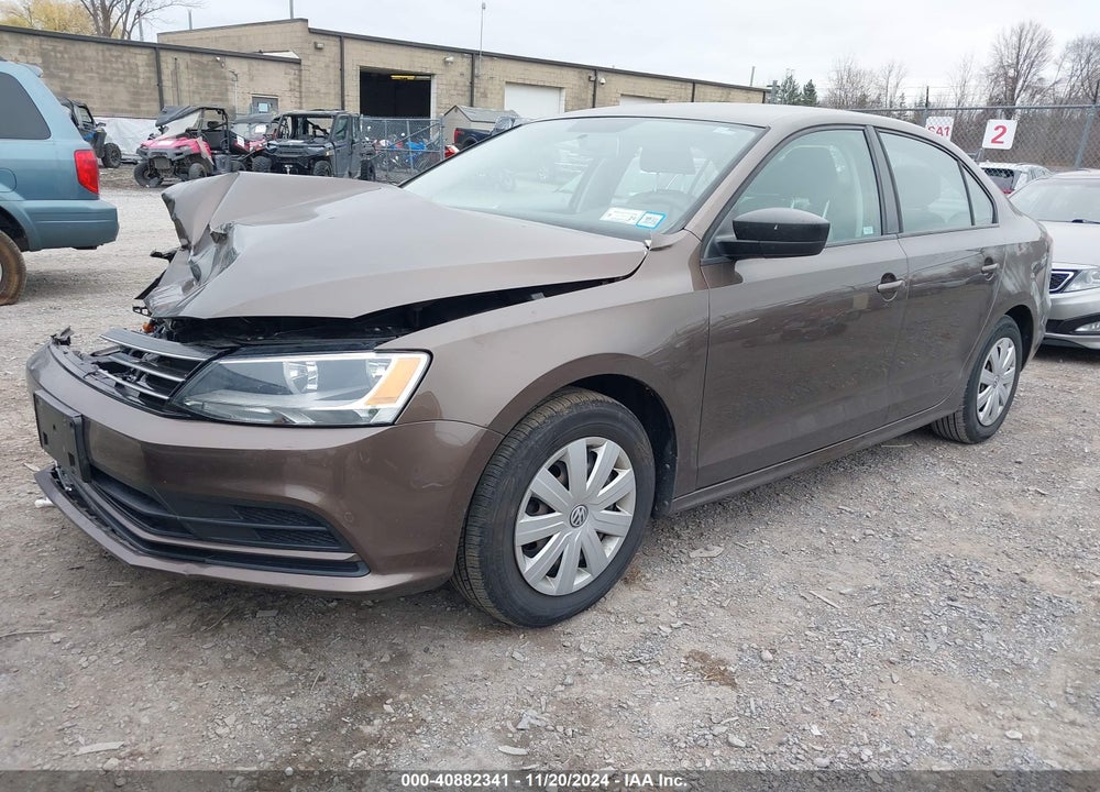 2015 VOLKSWAGEN JETTA 2.0L S VIN: 3VW2K7AJXFM401593
