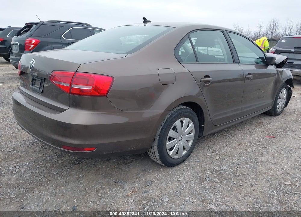 2015 VOLKSWAGEN JETTA 2.0L S VIN: 3VW2K7AJXFM401593