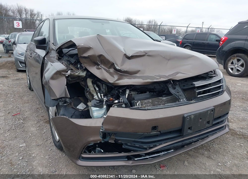 2015 VOLKSWAGEN JETTA 2.0L S VIN: 3VW2K7AJXFM401593