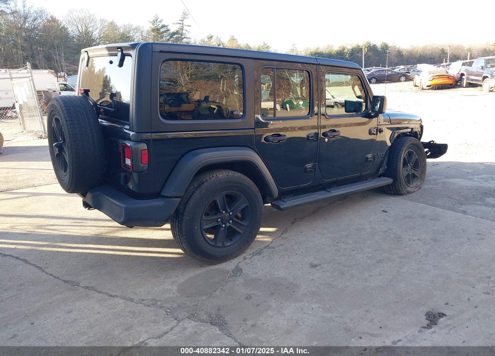 2021 JEEP WRANGLER UNLIMITED SPORT ALTITUDE 4X4 VIN: 1C4HJXDN8MW778483