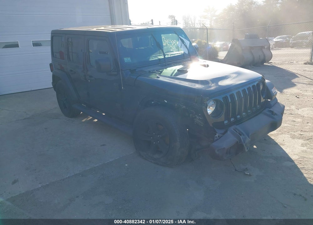 2021 JEEP WRANGLER UNLIMITED SPORT ALTITUDE 4X4 VIN: 1C4HJXDN8MW778483