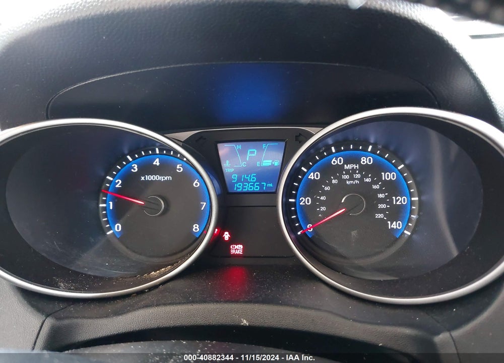 2011 HYUNDAI TUCSON GLS VIN: KM8JU3AC1BU175061
