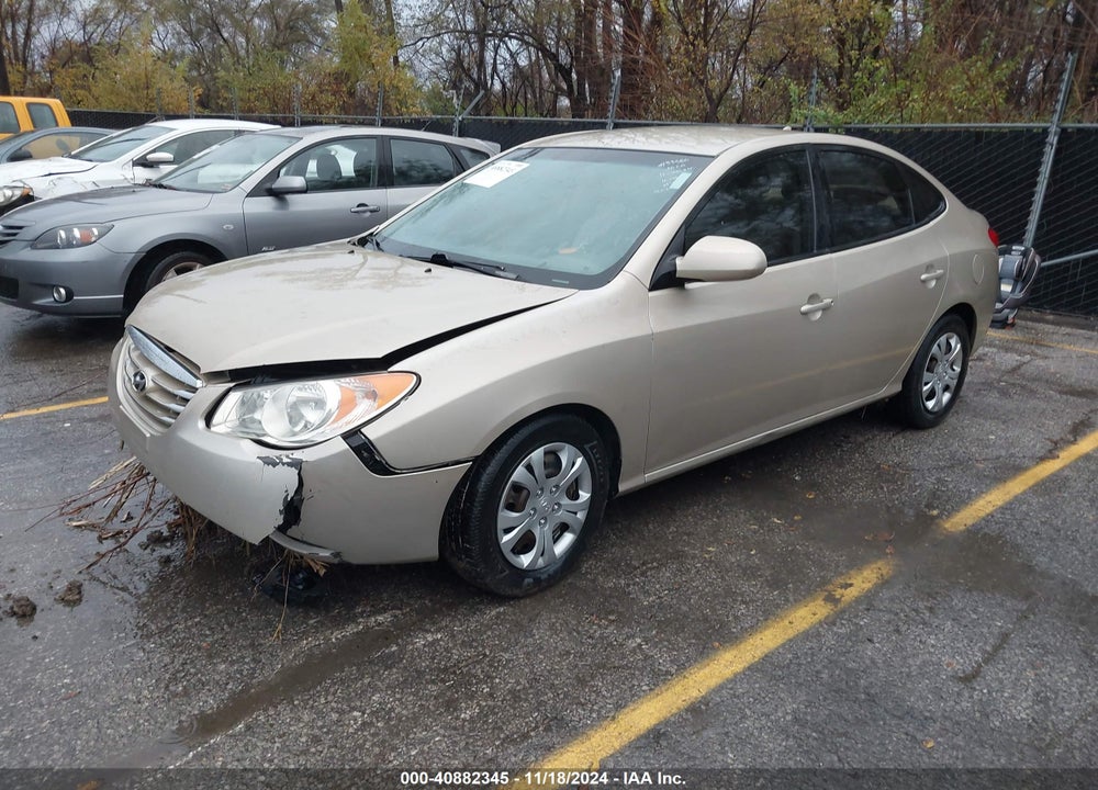 2010 HYUNDAI ELANTRA GLS VIN: KMHDU4AD1AU081241