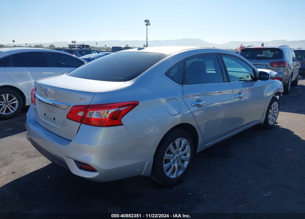 2017 NISSAN SENTRA SV VIN: 3N1AB7AP1HL711758