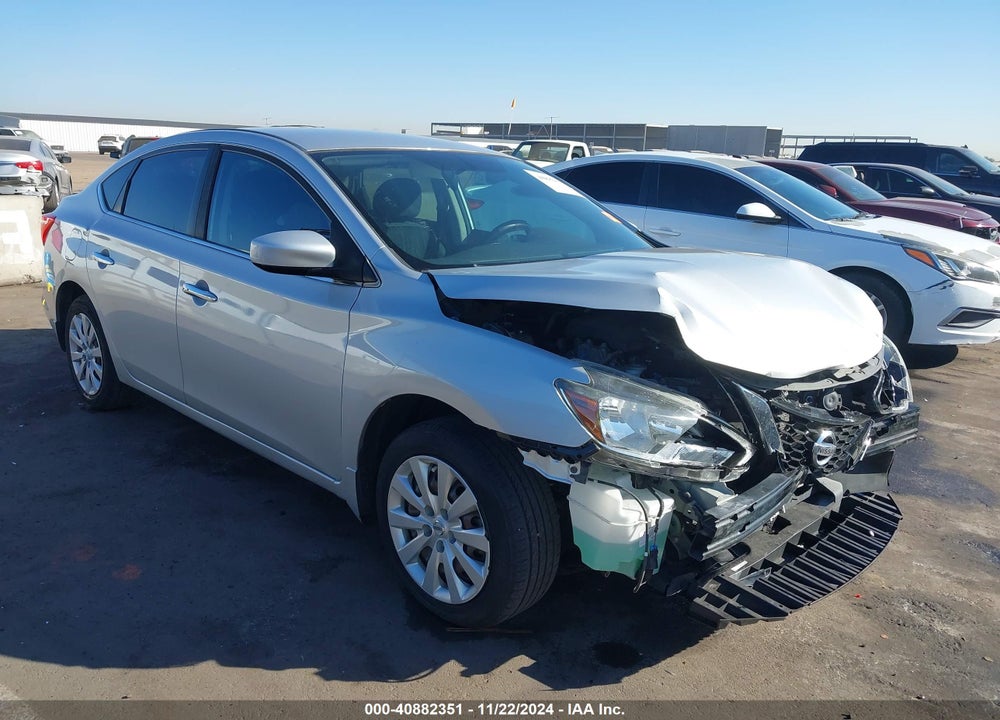 2017 NISSAN SENTRA SV VIN: 3N1AB7AP1HL711758