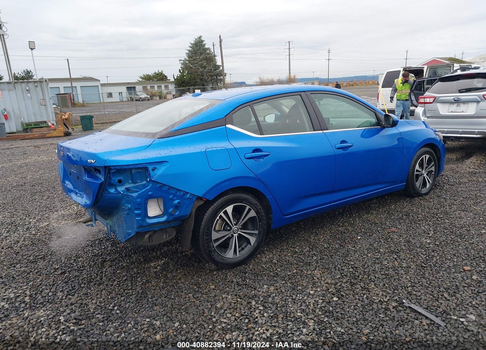2023 NISSAN SENTRA SV XTRONIC CVT VIN: 3N1AB8CV9PY316584