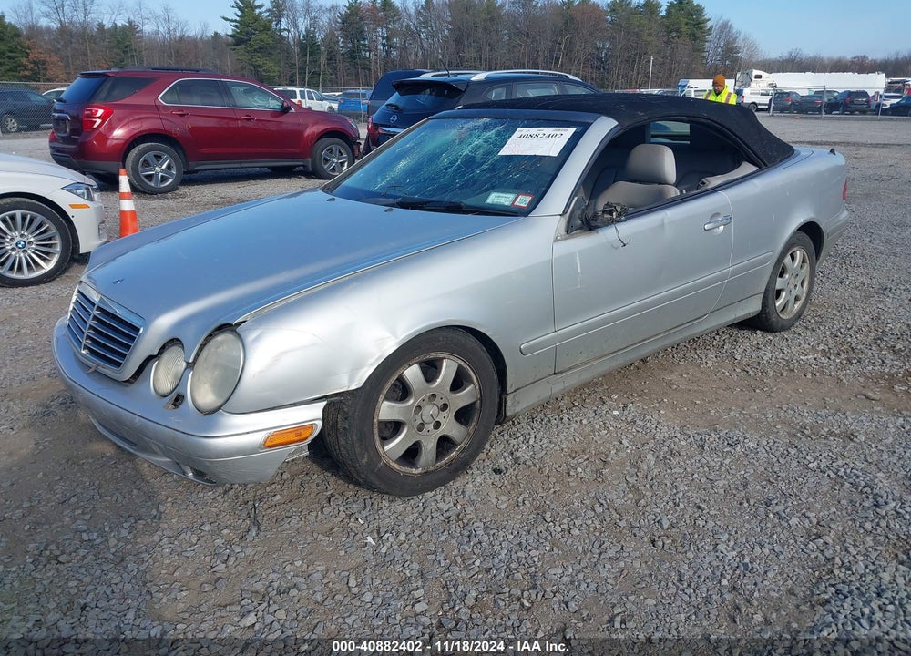 2002 MERCEDES-BENZ CLK 320 VIN: WDBLK65G42T111991
