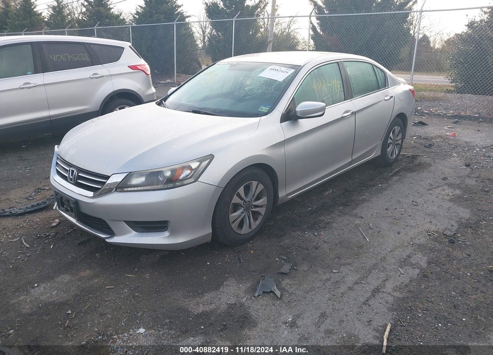 2014 HONDA ACCORD LX VIN: 1HGCR2F33EA215780