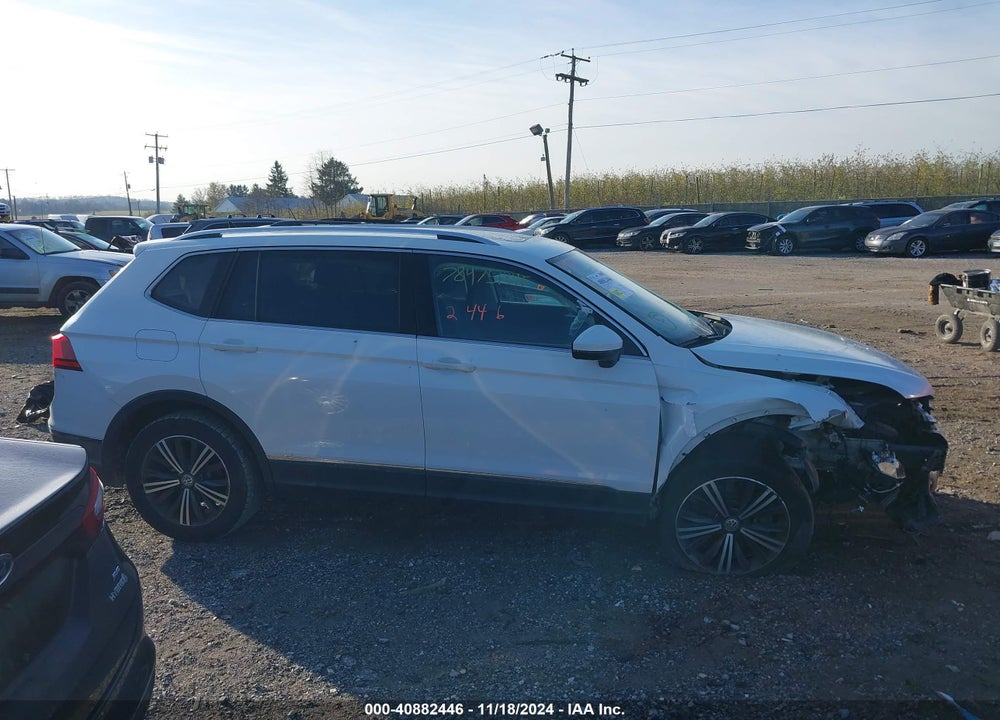 2019 VOLKSWAGEN TIGUAN 2.0T SE/2.0T SEL/2.0T SEL R-LINE/2.0T SEL R-LINE BLACK VIN: 3VV2B7AX3KM160883