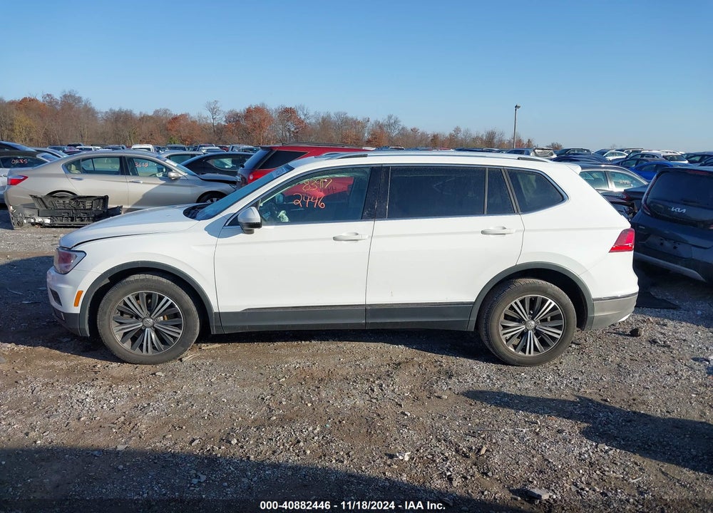 2019 VOLKSWAGEN TIGUAN 2.0T SE/2.0T SEL/2.0T SEL R-LINE/2.0T SEL R-LINE BLACK VIN: 3VV2B7AX3KM160883