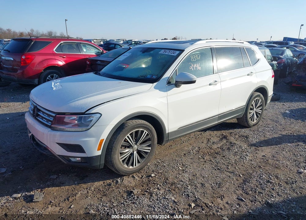 2019 VOLKSWAGEN TIGUAN 2.0T SE/2.0T SEL/2.0T SEL R-LINE/2.0T SEL R-LINE BLACK VIN: 3VV2B7AX3KM160883
