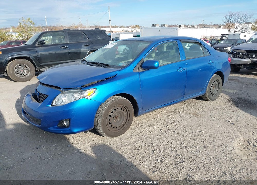 2010 TOYOTA COROLLA LE VIN: 2T1BU4EE1AC405283