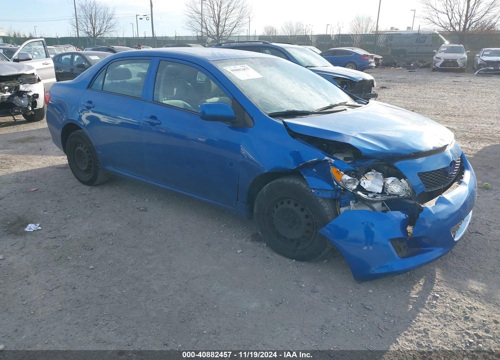 2010 TOYOTA COROLLA LE VIN: 2T1BU4EE1AC405283