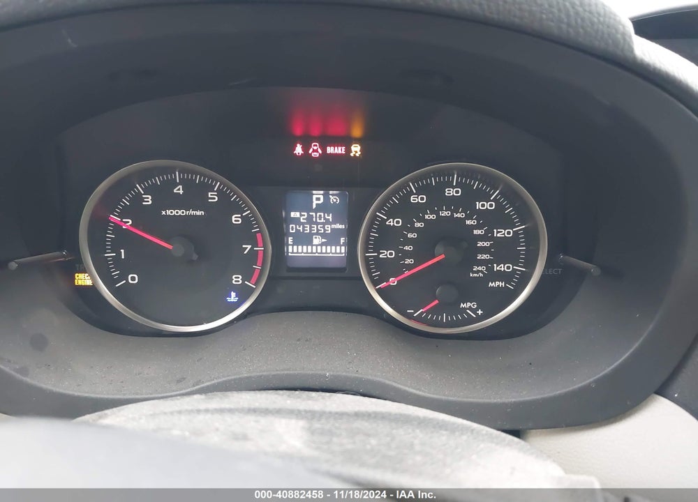 2016 SUBARU IMPREZA VIN: JF1GPAP65GH295690