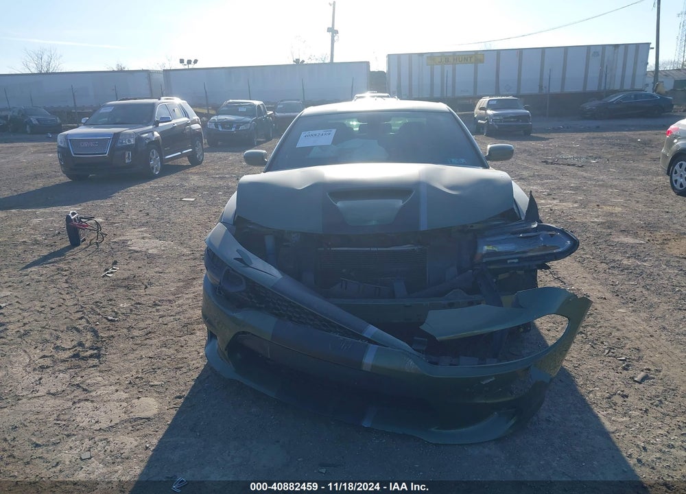 2019 DODGE CHARGER SCAT PACK RWD VIN: 2C3CDXGJ6KH734072