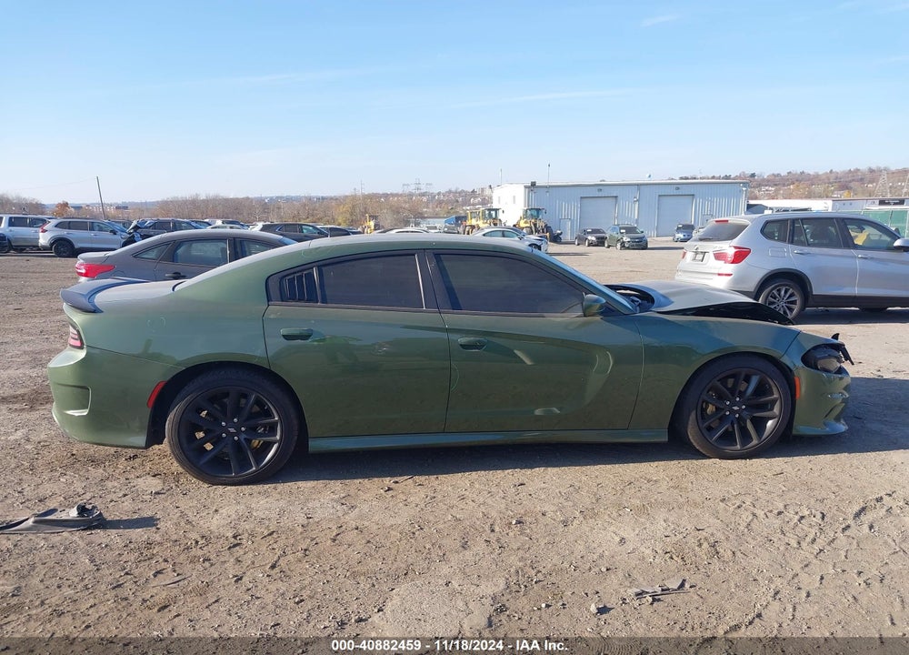 2019 DODGE CHARGER SCAT PACK RWD VIN: 2C3CDXGJ6KH734072