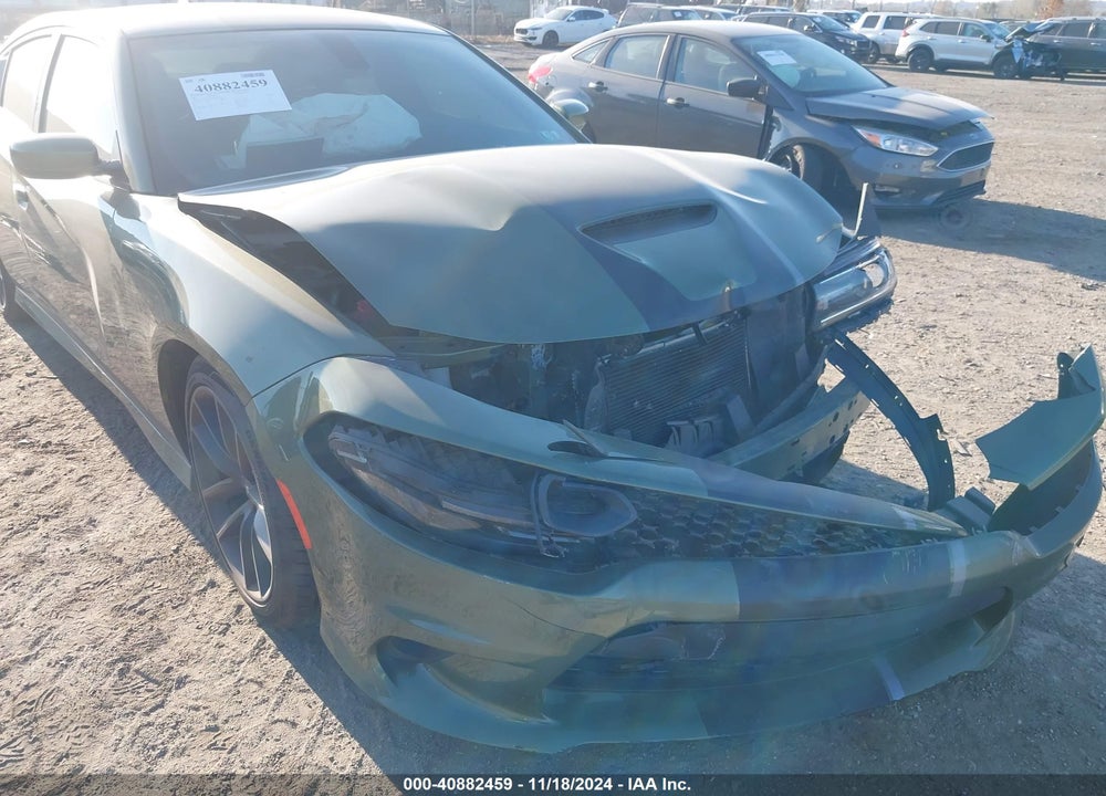 2019 DODGE CHARGER SCAT PACK RWD VIN: 2C3CDXGJ6KH734072