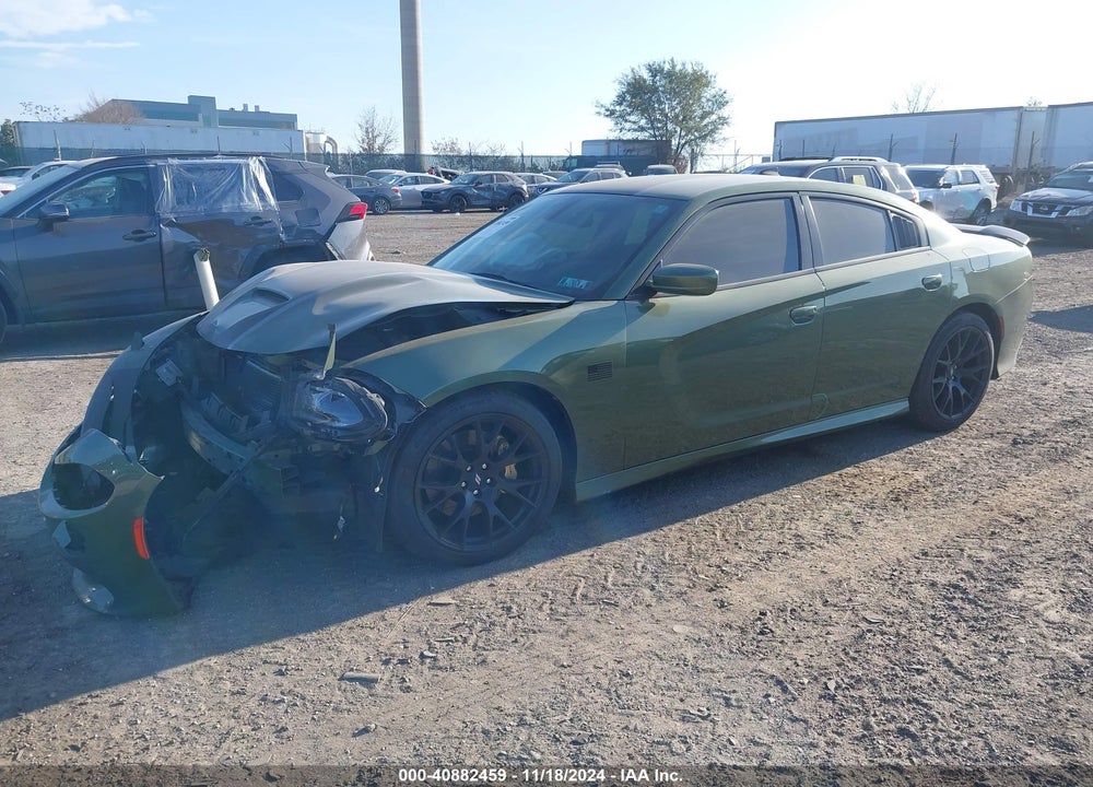 2019 DODGE CHARGER SCAT PACK RWD VIN: 2C3CDXGJ6KH734072